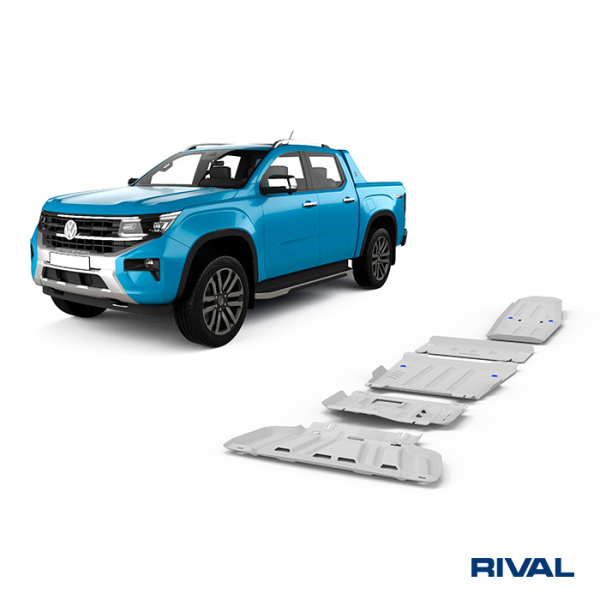 Skid Plates (Sets) Ford Ranger 2022-;  Volkswagen Amarok 2023-; 2 l. / diesel; 3 l. / diesel